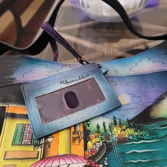 Anna by Anuschka hand painted leather handbag. - Picture 6 of 8